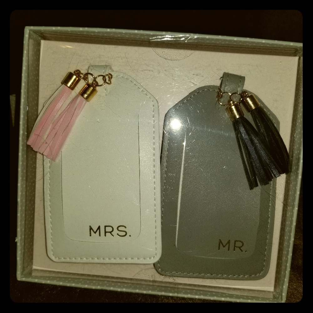 Mr. And Mrs. LUGGAGE TAGS